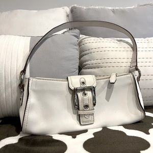 Vintage White Nine West Purse